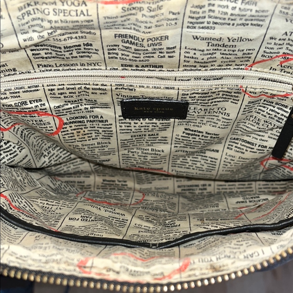 Kate Spade Cream and Red Rotary Dial Crossbody Bag - Picture 3 of 7